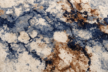 Alfombra Lavable Drift Burn Abstracta