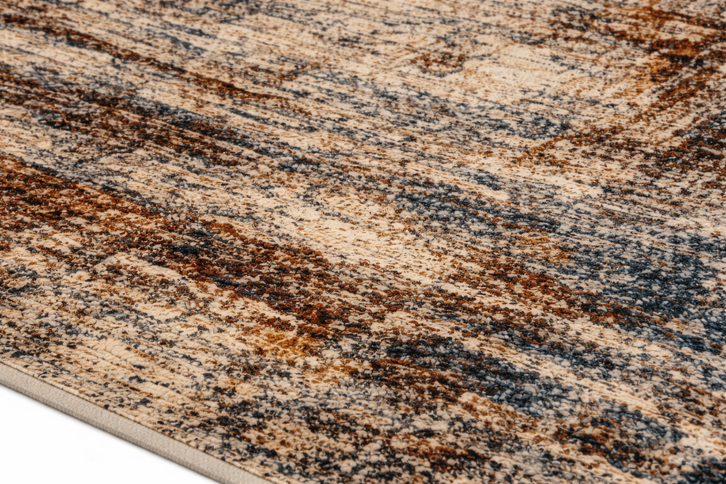 Alfombra Iron Fault Abstracta Lavable