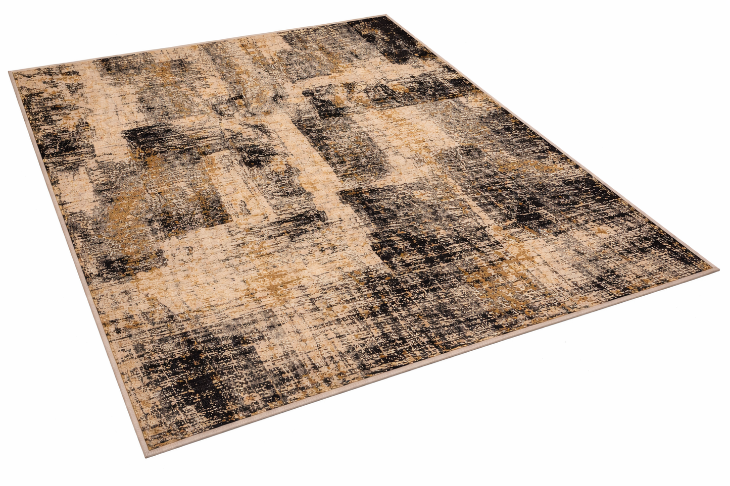 Alfombra Solar Dust Abstracta Lavable