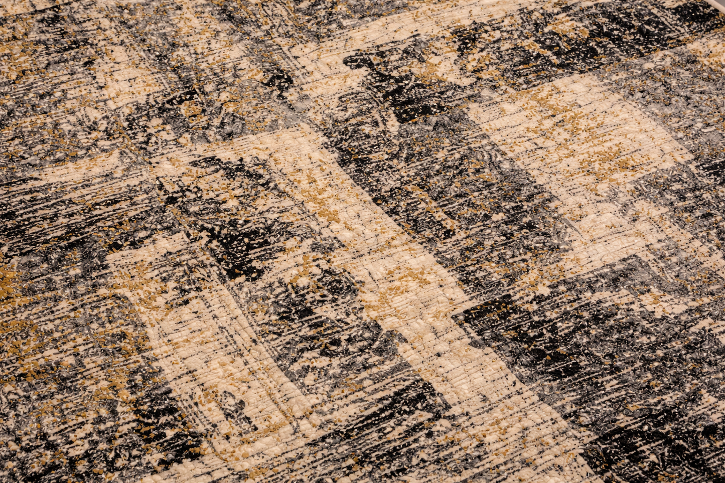 Alfombra Solar Dust Abstracta Lavable