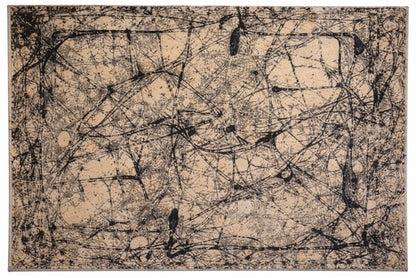 Alfombra Neural Forest Abstracta Lavable