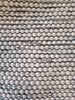 Alfombra de lana Panal Negro