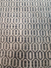 Alfombra durrie de lana tejida a mano – patrón de diamantes Gris
