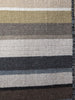 Alfombra durrie de lana tejida a mano – patrón de rayas (colores surtidos)